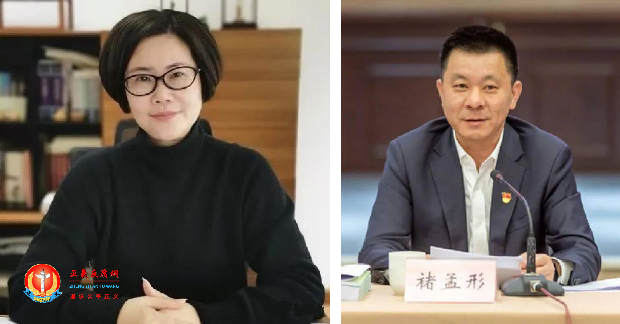 捞人女律师胡敏春系浙江诚航律师事务所(左图),原宁波市海曙区委书记褚孟形(右图).png 捞人女律师胡敏春系浙江诚航律师事务所(左图),原宁波市海曙区委书记褚孟形(右图).png